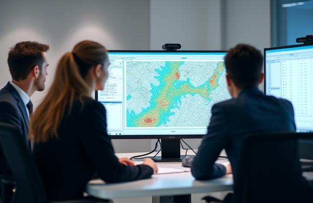Image representing GeoPlan's professional work environment or team collaborating