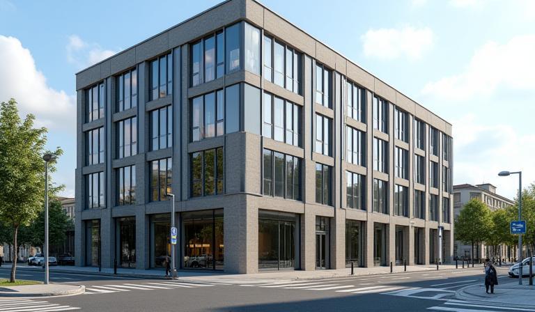 Image of the GeoPlan Infrastruktur GmbH office building in Frankfurt